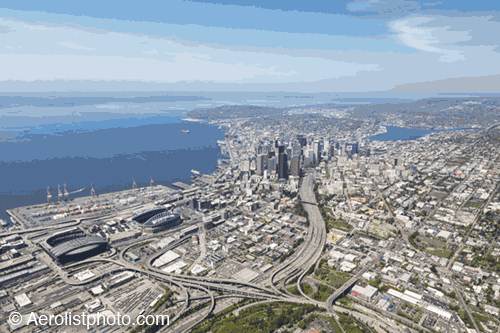 Stock aerial photographs of the Pacific Northwest from Aerolist Photographers vertical and oblique aerial photography specialists since 1954