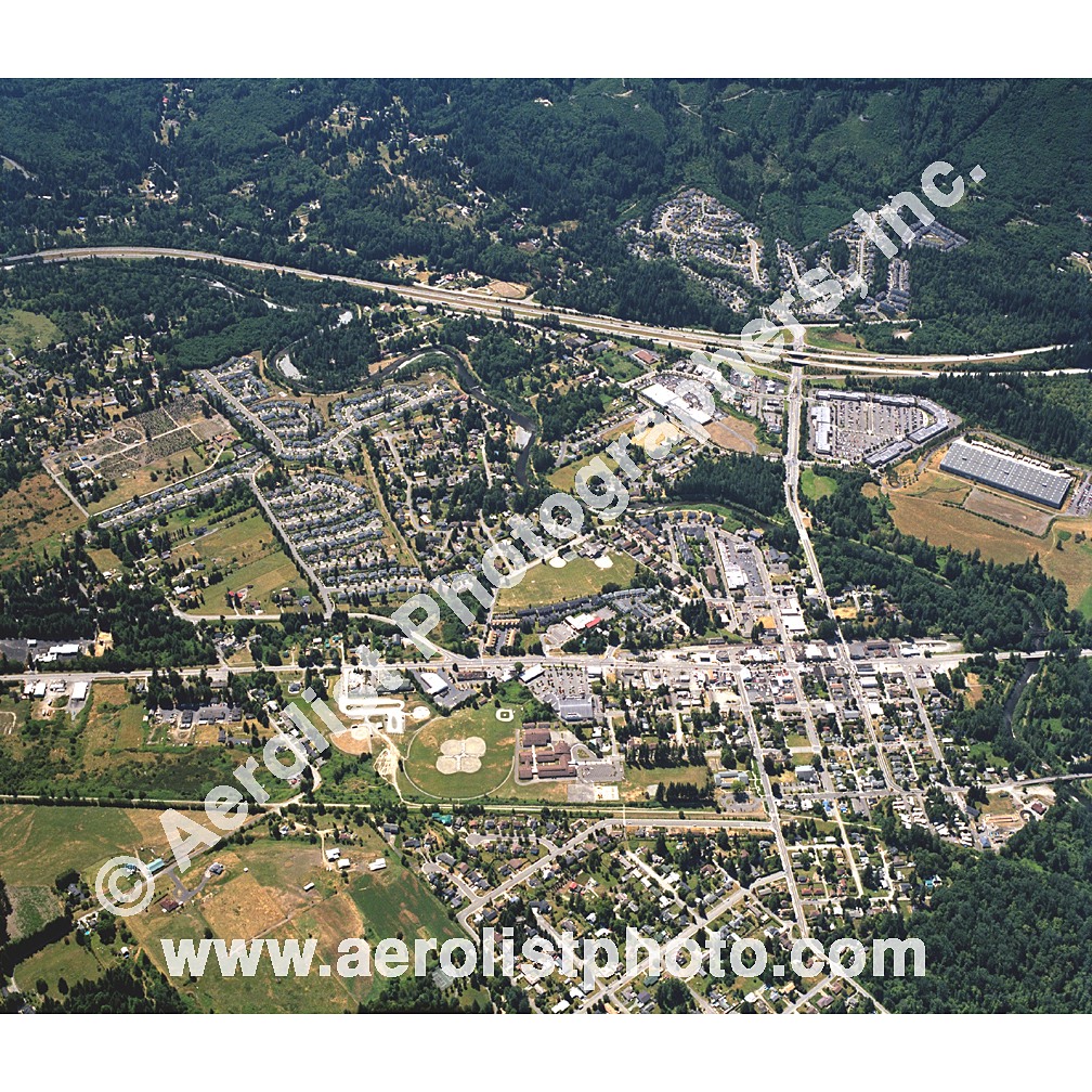 North Bend - Downtown 2002